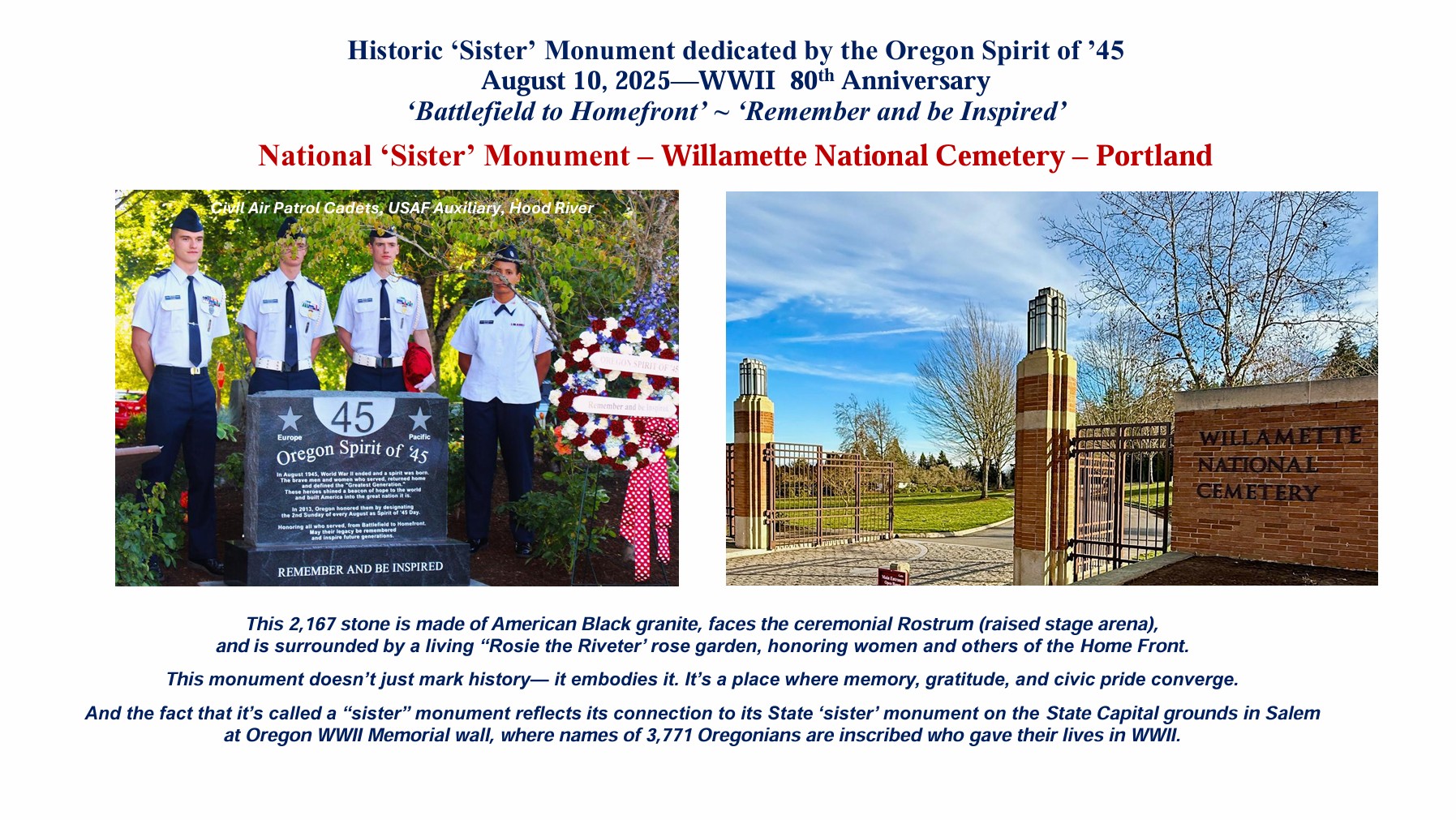 2025 National Sister Monu PPT